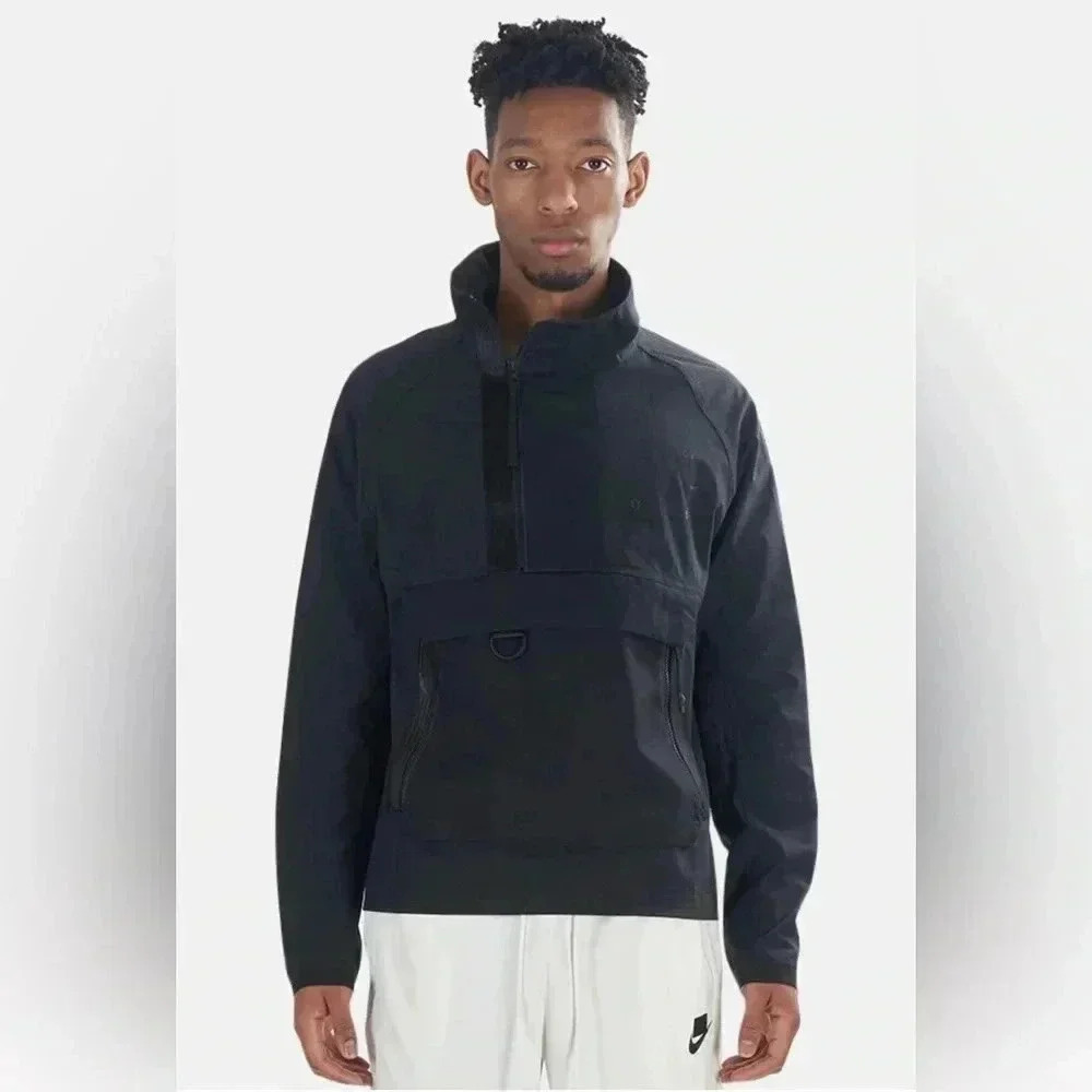 Nike Sportswear Tech Pack CK0710-010 Woven Jacket 1/2 Zip M - Picture 2 of 14